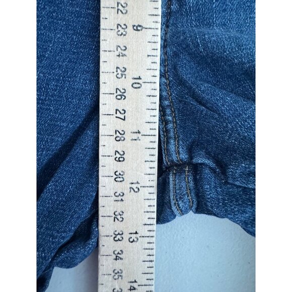 Wrangler Retro High Rise trumpet Flare Jeans 90s western hemp 32x34 - Picture 5 of 9